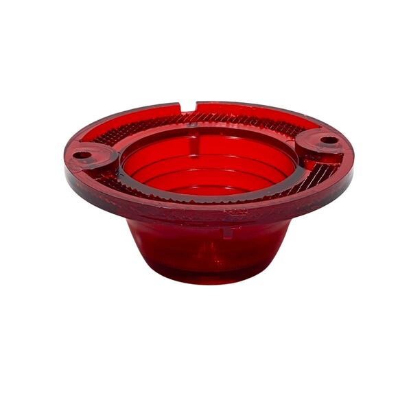 '62 Chevrolet Rear Side Back Up Tail Light Lens Reverse Red 62C-13450 New - Picture 3 of 4
